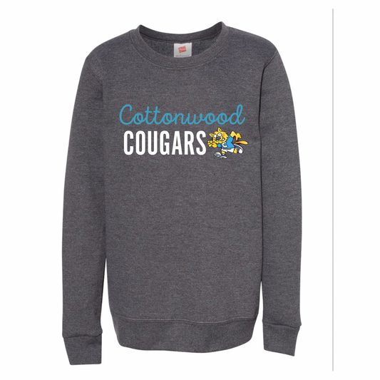 Dark Grey Cottonwood Crewneck