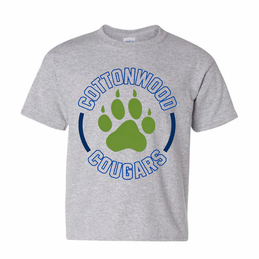 Round logo Grey T-shirt