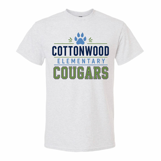 Ash Grey Cottonwood Elementary T-shirt