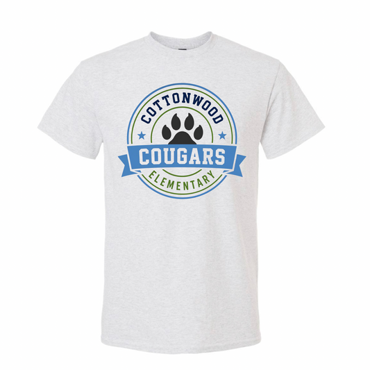 Ash Grey Cougars T-shirt