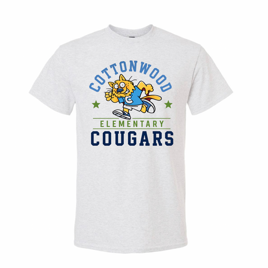Ash Grey Mascot T-shirt