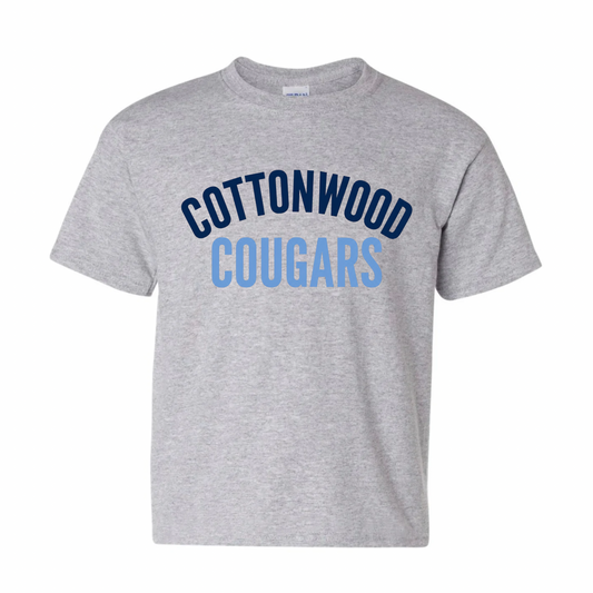 Grey Bold Letters T-shirt