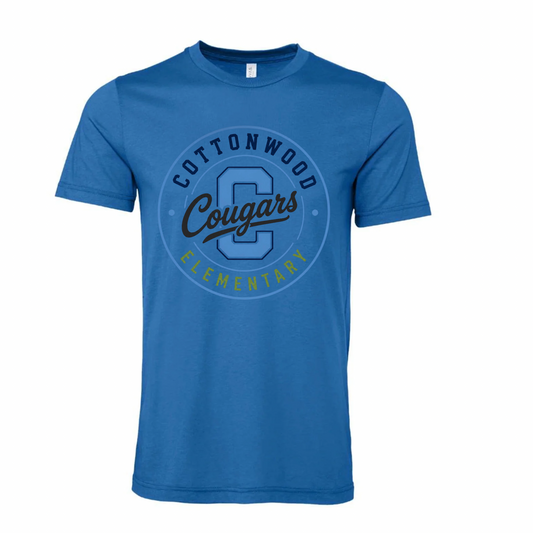 Roung Logo Blue adult T-shirt