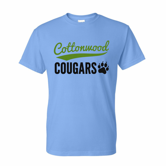 Team Logo Blue Adult T-shirt